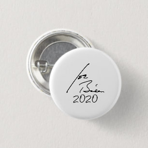JOE BIDEN 2020 Autograph 3 Cm Round Badge