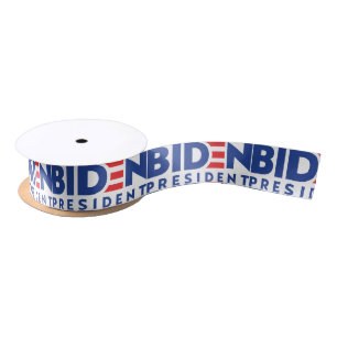 Joe Biden 2020 Biden for President Satin Ribbon
