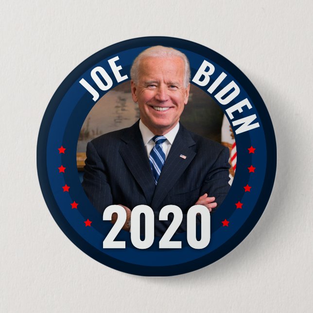 Joe Biden 2020 for President 7.5 Cm Round Badge (Front)