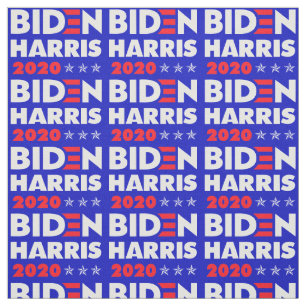 Joe Biden 2020  Harris Vote Blue Election Democrat Fabric