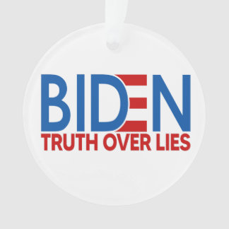 Joe Biden 2020 Truth over Lies Ornament