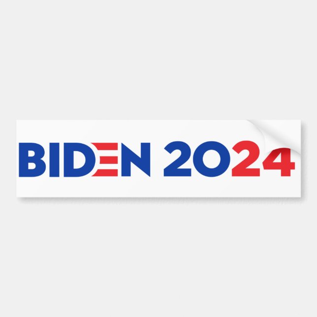 Joe Biden 2024 Bumper Sticker (Front)