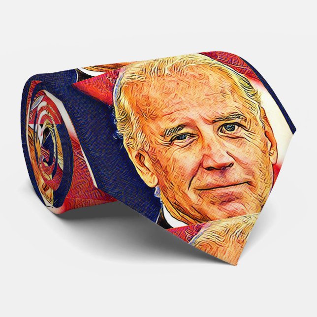 Joe Biden 4 USA_ Tie (Rolled)
