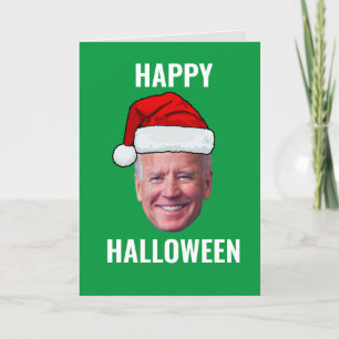  Joe Biden 4th Of July Happy Halloween Holiday Card