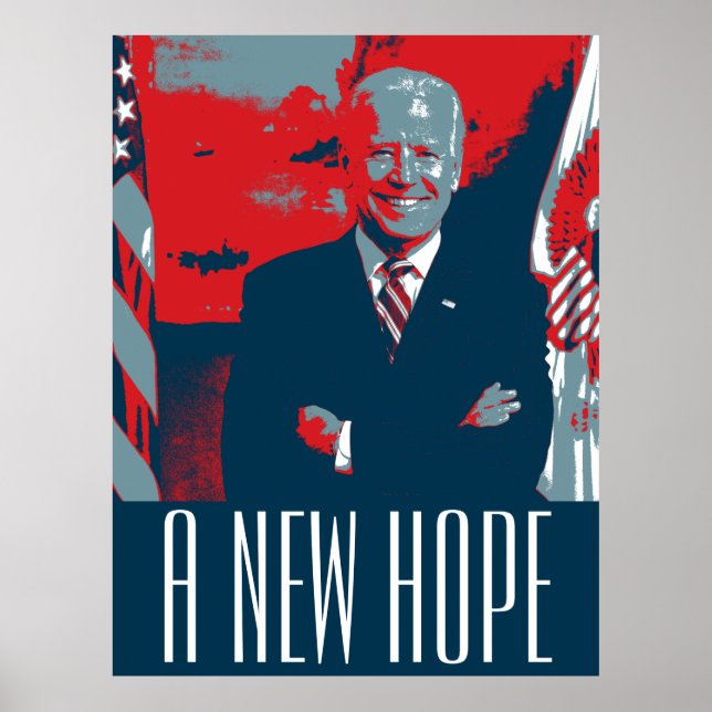 Joe Biden A NEW HOPE Poster (Front)