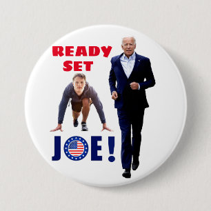 Joe Biden and Joe Kennedy 7.5 Cm Round Badge