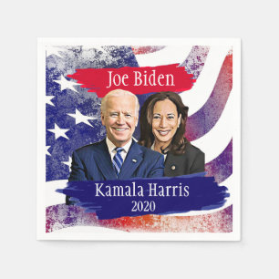 Joe Biden and Kamala Harris 2020 Election Party Napkin