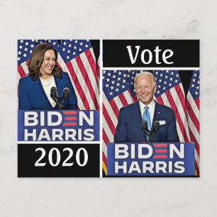 Joe Biden and Kamala Harris 2020 Keepsake Postcard