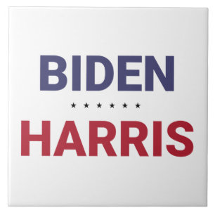 Joe Biden and Kamala Harris (2020 US Election) Ceramic Tile