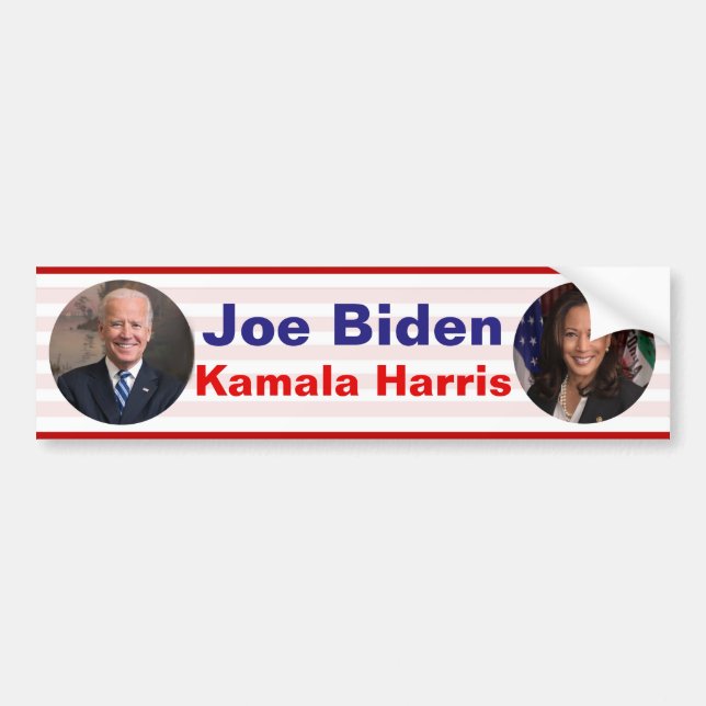 Joe Biden and Kamala Harris Bumper Sticker (Front)