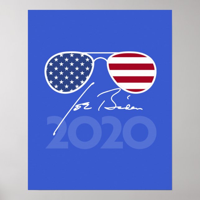 Joe Biden Aviators 2020 Poster (Front)
