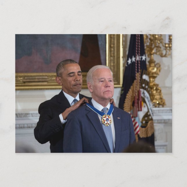 Joe Biden & Barack Obama Postcard (Front)