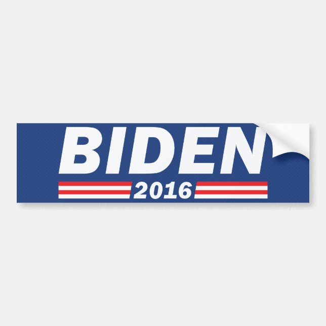 Joe Biden, Biden 2016 Bumper Sticker (Front)