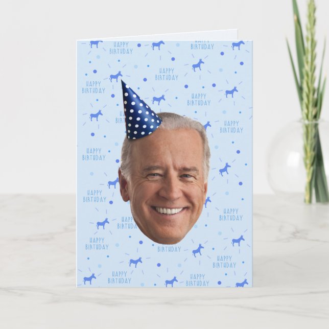 JOE BIDEN BIRTHDAY CARD (Front)