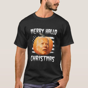 Joe Biden Confused Anti Biden Pumpkin Happy Hallow T-Shirt