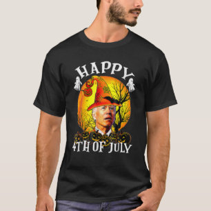 Joe Biden Confused Halloween Funny Happy 4Th Of Ju T-Shirt