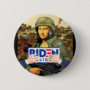 Joe Biden Deconstructed 6 Cm Round Badge