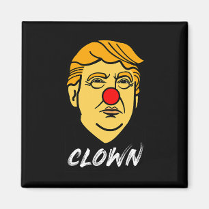 Joe Biden Donald Trump Clown Circus  Magnet