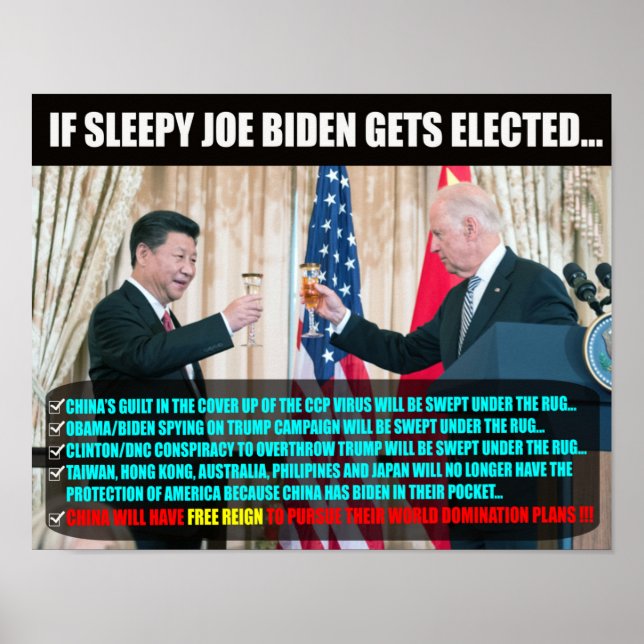JOE BIDEN ELECTION POSTER (Front)