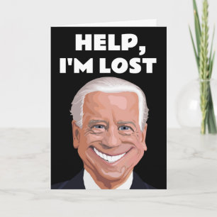 JOE BIDEN FUNNY BIRTHDAY GREETING CARD