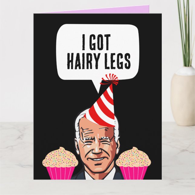 JOE BIDEN FUNNY BIRTHDAYGREETING CARDS (Front)