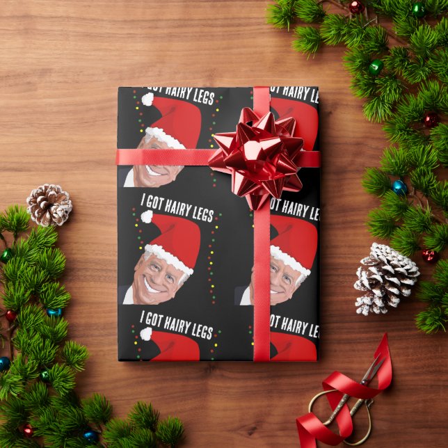JOE BIDEN FUNNY CHRISTMAS  WRAPPING PAPER (Holiday Gift)
