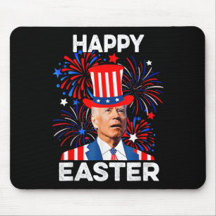 Joe Biden Happy Easter For Funny 4th Of July Patri Mouse Pad