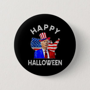 Joe Biden Happy Halloween th Of July Independence 6 Cm Round Badge