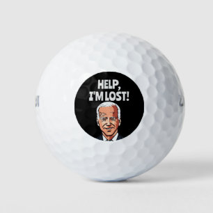 JOE BIDEN HELP! I'M LOST! FUNNY GOLF BALLS