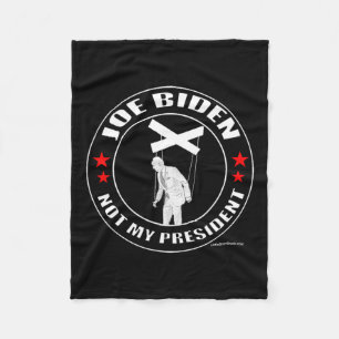 Joe Biden Is Not My President.puppet. Pelosi Trump Fleece Blanket