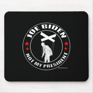 Joe Biden Is Not My President.puppet. Pelosi Trump Mouse Pad