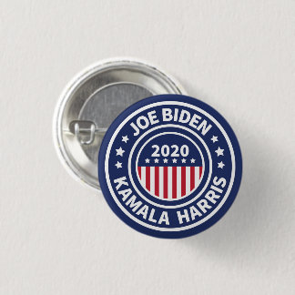 Joe Biden Kamala Harris 2020 3 Cm Round Badge