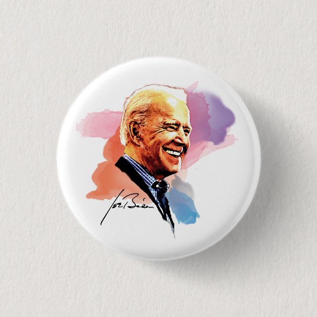 Joe Biden - Kamala Harris 2020 3 Cm Round Badge (Front)