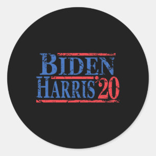 Joe Biden Kamala Harris 2020  Classic Round Sticker