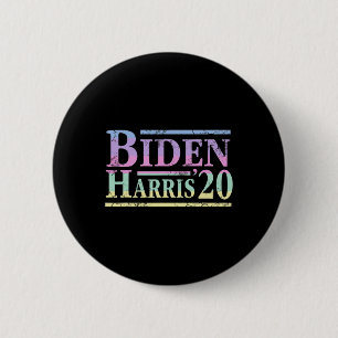 Joe Biden Kamala Harris 2020 Election Anti Trump 6 Cm Round Badge