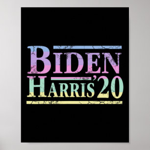 Joe Biden Kamala Harris 2020 Election Anti Trump Poster