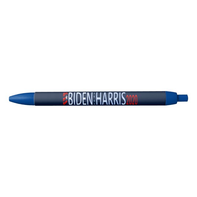 Joe Biden Kamala Harris 2020 Election Promotional Blue Ink Pen (Front)