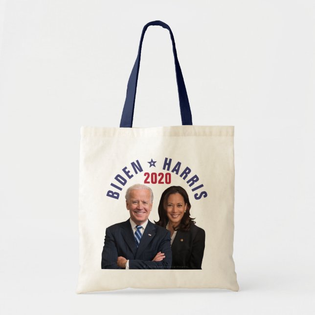 Joe Biden Kamala Harris 2020 President Vice Photos Tote Bag (Front)