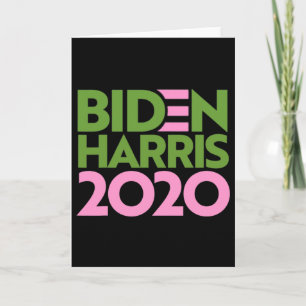 Joe Biden Kamala Harris Election Democrat Anti Tru Card