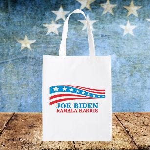Joe Biden Kamala Harris for America 2024 Election Reusable Grocery Bag