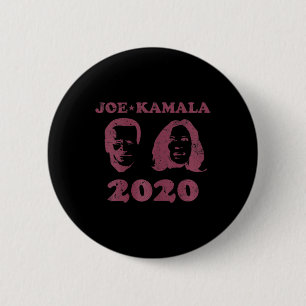 Joe Biden Kamala Harris President 2020  6 Cm Round Badge