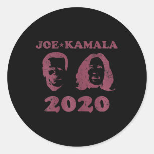 Joe Biden Kamala Harris President 2020 Classic Round Sticker