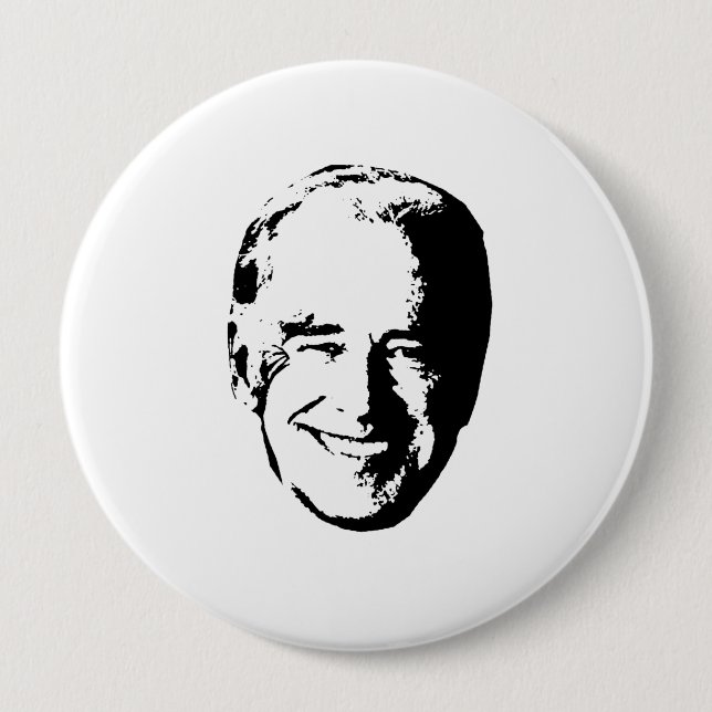 JOE BIDEN - -.png 10 Cm Round Badge (Front)
