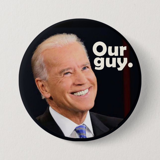 Joe Biden President 2016 7.5 Cm Round Badge (Front)