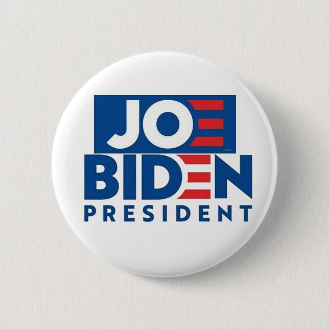 Joe Biden President 6 Cm Round Badge (Front)