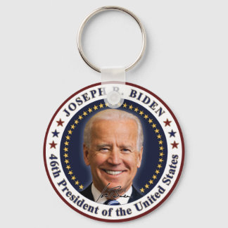 Joe Biden President Inauguration Day Souvenir Key Ring