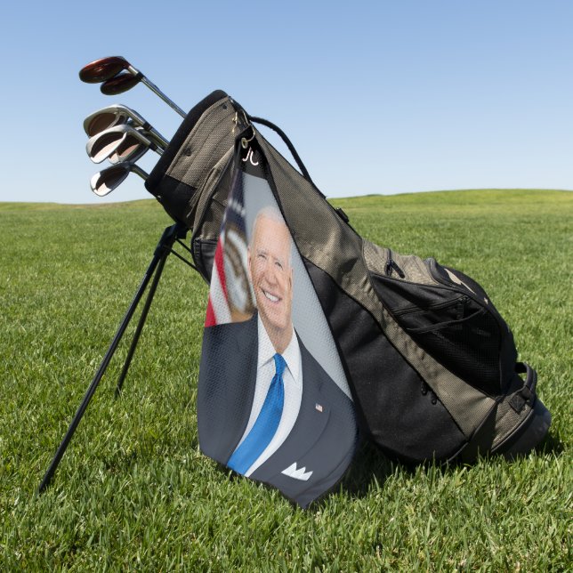 JOE BIDEN President Player Golf Towel (Green)