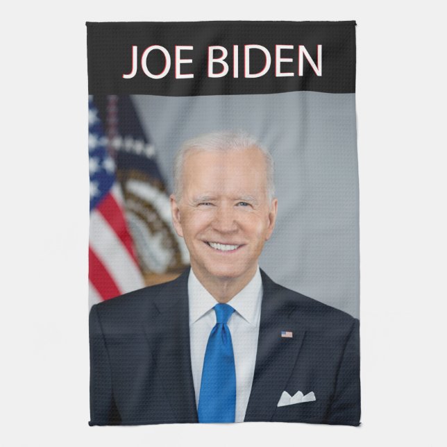 JOE BIDEN President  Tea Towel (Vertical)