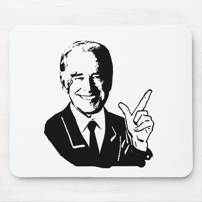 JOE BIDEN SAYS -.png Mouse Pad (Front)
