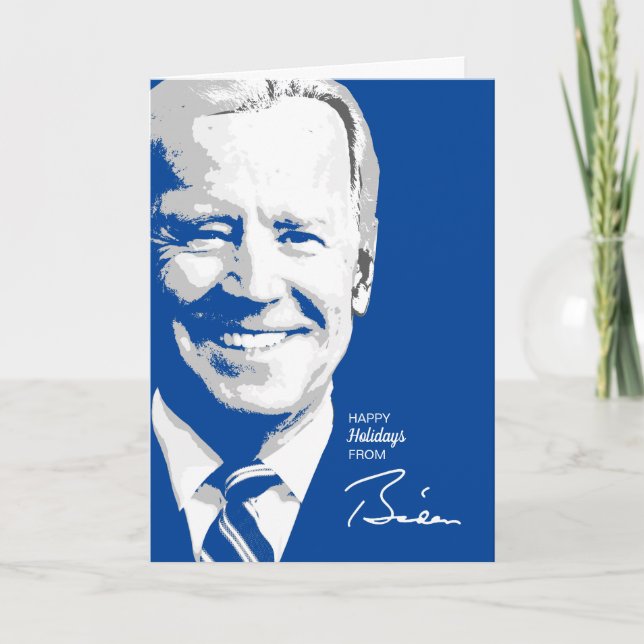 Joe Biden Signature Card (Front)